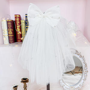 OEM بيع بالجملة لؤلؤ أبيض فساتين زفاف الأميرة للكلاب الصغيرة متوسطة الحجم وصول جديد فساتين السهرة الصيفية - Product Image 5