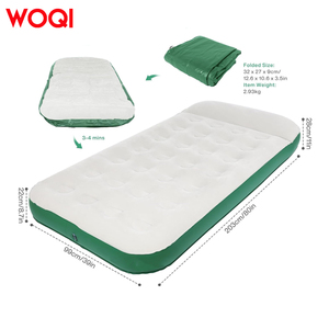 WOQI Lit à coussin d'air pliable pour voiture et <span class=keywords><strong>camping</strong></span> en plein air Emballage <span class=keywords><strong>de</strong></span> couleur personnalisée Fonction <span class=keywords><strong>de</strong></span> refroidissement pour chambre d'hôpital Hall Park - Product Image 3
