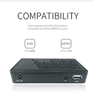 Récepteur de télévision par satellite numérique DVB-S2, décodeur combiné, décodeur, prend en charge FTA HD