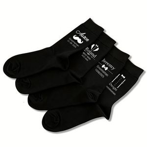 Calcetines, Regalos para Padrinos de Boda, Calcetines de Vestir Personalizados para Hombre, Regalo para el Padrino, Recuerdo de Boda - Product Image 1