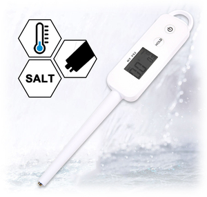 Salinomètre numérique Portable, analyseur de qualité de l'eau, mesure de la salinité des aliments, Aquarium d'eau douce, - Product Image 2