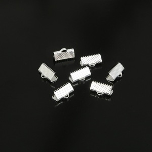 Kẹp Vành Trơn Mịn Màu Vàng 10Mm Đầu Dây Ruy Băng Kết Cấu Có Răng Lưỡi Lê Kẹp Đầu Dây Uốn - Product Image 5