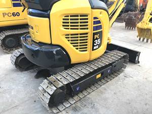 Mini-excavatrice Komatsu d'occasion presque neuve de 3,5 tonnes, KOMATSU PC35, excavatrice sur chenilles d'occasion, meilleur prix à la vente - Product Image 6