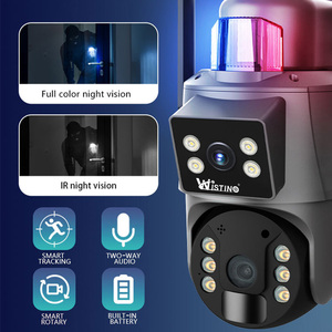 Wistino Ubox 6MP Ống Kính Kép Năng Lượng Mặt Trời Bảng Điều Chỉnh Máy Ảnh Điện Năng Thấp PIR Cảm Biến An Ninh PTZ <span class=keywords><strong>Wifi</strong></span> IP CCTV Máy Ảnh Năng Lượng Mặt Trời 4G Sim Thẻ - Product Image 4