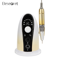 Offre Spéciale – Ponceuse à Ongles Professionnelle 35W, 35 000 tr/min, avec Embouts Gratuits, en Plastique, Puissante, Type E-File, Prix Usine