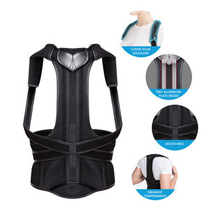 Corset adulte réglable avec soutien de la colonne vertébrale lombaire Posture correcte ceinture soutien du dos orthèse pour l'épaule - Product Image 4