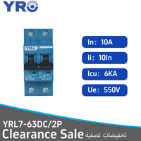 Disjoncteur miniature YRO en stock, protection contre les surintensités et les courts-circuits pour applications à courant continu
