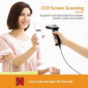 Escáner de Código de Barras Manual EVNVN 1D 2D Inalámbrico 2.4G con Interfaz Bluetooth USB para Supermercados, Tiendas y Almacenes - Product Image 6