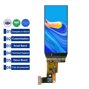 Écran OLED IPS Stripe Bar 1,91 pouces 240*536 Interface MIPI 40 broches Module d'affichage AMOLED 1,9 pouces Écran couleur OLED Panneau <span class=keywords><strong>RM67162</strong></span> - Product Image 1