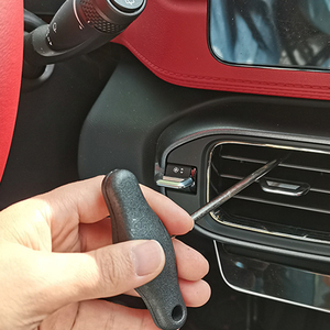 Noir 2 pièces Instrument Cluster Removal Pull Hook Tool Compteur de vitesse Extensible Hook Extractor Set pour Mercedes Ben-z - Product Image 5