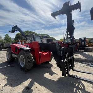 MANITOU setang Telescopic is MT1240, alat genggam elektrik teleskopik beban 4 Ton dengan 17 meter - Product Image 5