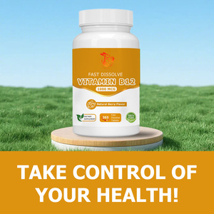 Tabletas de Vitamina B12 OEM ODM con Vitamina B12 que Ayudan a Facilitar la Producción de Energía, Tabletas de Suplementos Dietéticos Herbales Naturales - Product Image 3