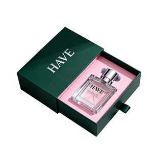 Individuelles Logo Hochwertige 50 ml Parfüm-Geschenkbox Handgefertigte Kosmetikverpackung Schubladen-Parfümbox - Product Image 1