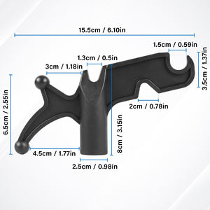 Üretim maliyeti fiyat şenlikli dekoratif işık kafes afiş askıya alüminyum uzatma direği kanca - Product Image 3