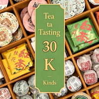 30 smaken Yunnan thee-proefpakket, geassorteerde witte thee, zwarte thee, Pu Erh mini-cakes, proefcollectie, geschenkdoos