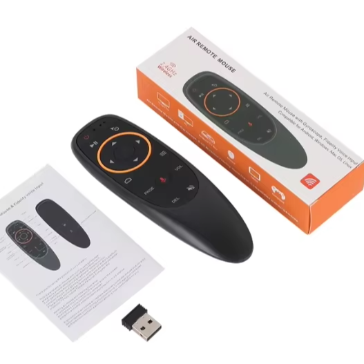 2.4GHz Wireless G10S Voice Air Mouse Remote Control Gyro Sensing Smart Fly Remote With Voice Search for Android TV Box
