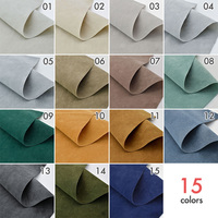 Tissu en daim micro tissé 100% polyester pour siège de voiture, vente en gros, chaussures Pu Micro tissées en cuir synthétique, tissu en daim Polyester Sue