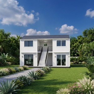 Casa Modular Prefabricada de Diseño Personalizado, Villa Desmontable Tipo Contenedor, Cabaña de Lujo para Resort Frontal a <span class=keywords><strong>la</strong></span> <span class=keywords><strong>Playa</strong></span> para Proyectos Hoteleros - Product Image 2