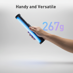 Nouvelle lampe de remplissage magnétique RVB pleine couleur pour Nanlite PavoTube Il 6C – Lampe douce portable pour photographie de scènes nocturnes en extérieur - Product Image 1