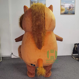 Costume de mascotte de <span class=keywords><strong>sanglier</strong></span> adulte gonflable personnalisé de haute qualité, 2m 2.6m, design en fourrure, costume de cochon de dessin animé pour l'extérieur - Product Image 3