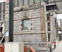 Horno Vertical Resistente al Fuego y a Altas Temperaturas con Estructura de Acero y Capacidad de 1250°C para Componentes de Construcción