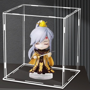 Rõ ràng <span class=keywords><strong>Acrylic</strong></span> hiển thị trường hợp cho sưu tầm thay thế cho trường hợp thủy tinh để lưu trữ nhà của hành động con số lắp ráp kệ trưng bày - Product Image 3