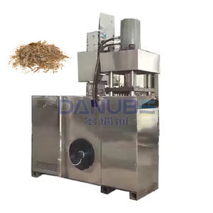 Machine à briqueter de sciure de bois d'acier inoxydable à haute densité, machine à briqueter résistante aux brûlures - Product Image 1