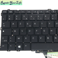 Nouveau clavier d'ordinateur portable rétroéclairé FR français pour HP Elitebook x360 1030 G2 1030 G3 1030 G4 911747-051 Clavier AZERTY