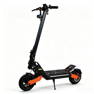 สกู๊ตเตอร์ไฟฟ้าแบบพับได้สำหรับผู้ใหญ่ รุ่น KN-ES-001 ระบบกันสะเทือนเต็มรูปแบบ 48V 18Ah หน้าจอ LCD กันน้ำ สำหรับขับขี่ออฟโรด ดีไซน์พับเก็บได้ พกพาสะดวกและจัดเก็บง่าย - Product Image 1