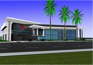 प्रीफैब कार शोरूम संरचना धातु भवन निर्माण घर पूर्वनिर्मित कार शोरूम - Product Image 5