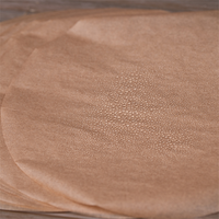 Feuilles de papier parchemin rondes de 14 pouces en gros, revêtement silicone double face, pour moules à gâteaux