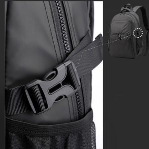 Sac à dos d'affaires multifonctionnel personnalisé pour ordinateur portable, grande capacité, avec chargement USB, idéal pour les voyages et l'arrivée en usine (OEM) - Product Image 5