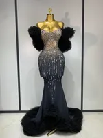 Robe longue maxi scintillante à épaules dénudées pour femme, sexy et luxueuse, idéale pour anniversaire, bal de promo, soirée en boîte de nuit, spectacle de scène ou costume de chanteuse