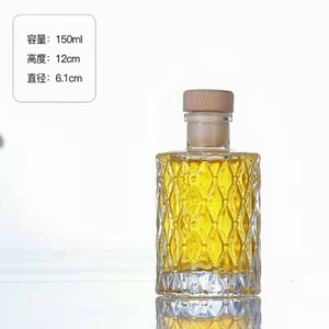 Bouteilles en verre transparent en gros pour fabricants avec bouchons en liège pour liqueurs <span class=keywords><strong>maison</strong></span>, extraits de vanille, huiles, vinaigres et <span class=keywords><strong>cadeaux</strong></span> promotionnels - Product Image 5