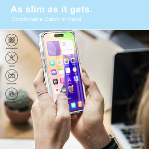 Étui de téléphone portable pour Apple iPhone 17e Air 17 Pro Max, coque transparente 360 °   Étui de <span class=keywords><strong>protection</strong></span> d'écran complet pour téléphone - Product Image 6