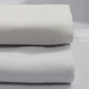 Kain Denim Twill Putih Polos Katun Murni Siap Pakai Ramah Lingkungan Bahan Tricot Elastis untuk Pakaian Anak Perempuan Laki-Laki, Lapisan, Mainan, Sepatu - Product Image 2