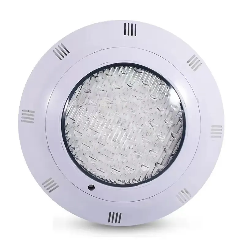 12Volt Input IP68 Waterproof Underwater Application Swimming Pool Led Lights 12W Plastic Material Surface Mounted Lamp
