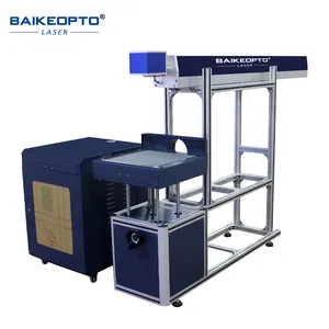 Professional CO2 Glass Tube Desktop Laser Marking Machine for Denim Cloth