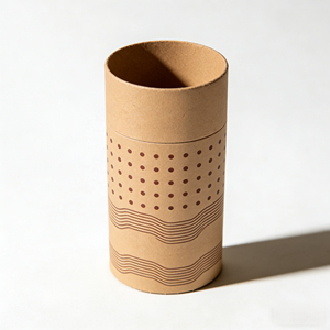 Cajas Rígidas Ecológicas y Reciclables para Envasado de Botellas de Vino Cilíndricas, Cajas de Cartón para Envíos al por Mayor - Product Image 5