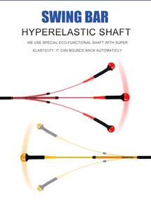 Precio al por mayor Eje telescópico Swing bar Interior Exterior Flex bar Swing Stick Toda la familia Golf Training Aid Kid Golf Trainer - Product Image 3