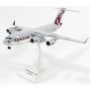 1/200 C-17 Qatar <span class=keywords><strong>Air</strong></span> Force <span class=keywords><strong>Transport</strong></span> modèle modèle d'<span class=keywords><strong>avion</strong></span> modèle militaire - Product Image 1