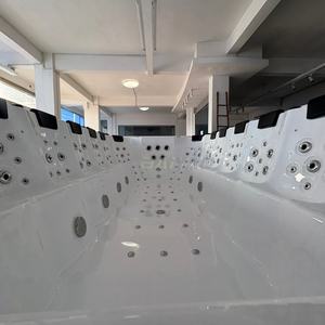 Bain à remous de luxe en acrylique blanc pour hôtel, piscine, <span class=keywords><strong>spa</strong></span>, 16 <span class=keywords><strong>places</strong></span>, hydrothérapie, jacuzzi extérieur - Product Image 6