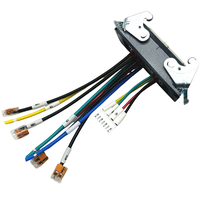 Arnés de Cableado Electrónico Industrial Personalizado con Núcleo de Cobre TTU, Conector Aéreo Rectangular de Alta Resistencia, Terminal de Fusión TUU