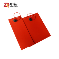Calentador de Tambor Eléctrico Flexible de Silicona de 55 Galones y 220v para Barriles de Aceite