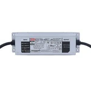 MeanWell ELG-100-48A-3Y 48V 100W 2A LED 전력 공급 IP67 는 LED 점화 해결책을 위한 잘 지도한 운전사를 의미합니다