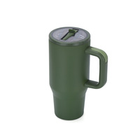 Offre Spéciale – Gobelets de Voyage Isothermes en Acier Inoxydable de 30 oz avec Poignées, Couvercle Anti-Fuite et Gravure Laser
