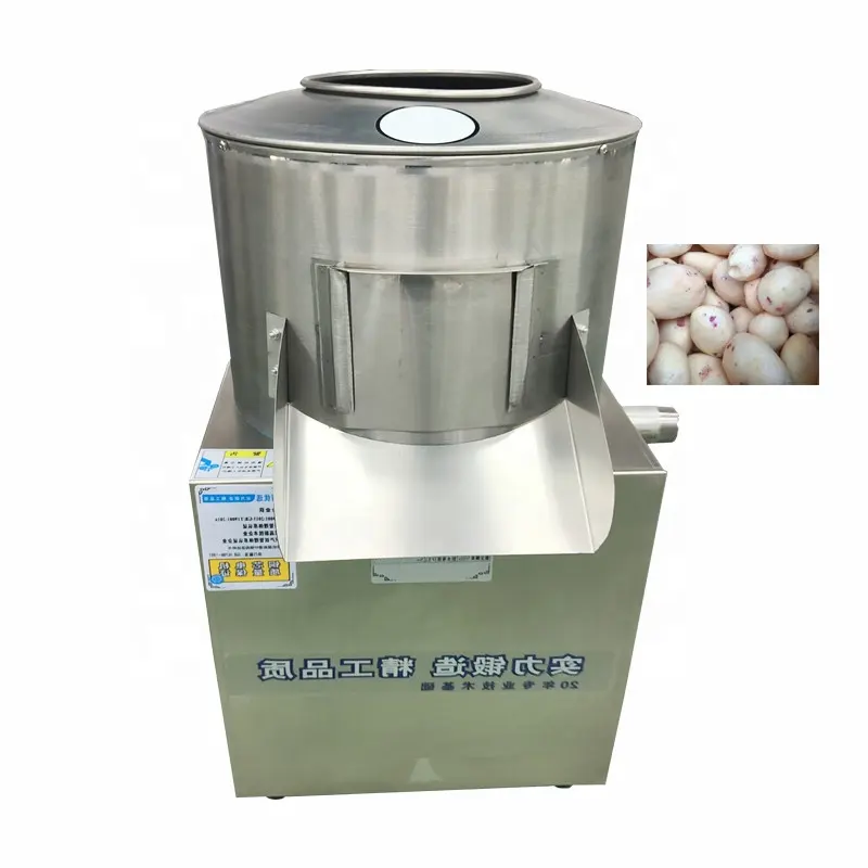 Sıcak ihracat 10-15kg/zaman ev elektrikli sebze soyucu patates soyma makinesi zencefil yıkama ekipmanları