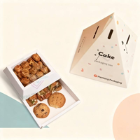 Umweltfreundliche Lebensmittelbox Süßigkeiten-Keksdose Schokoladenbox Snackbox Verpackung Maßgefertigte Pyramiden-Süßwaren-Papierkartons Pyramidenboxen