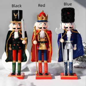 38cm Créatif Bois <span class=keywords><strong>Casse</strong></span>-<span class=keywords><strong>Noisette</strong></span> Marionnettes Soldats Forme de Pendentif Durable pour la Décoration de la Maison Cadeaux de Noël et Décorations - Product Image 6