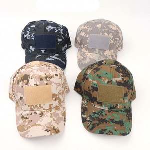 Vente en gros de pêche en plein air camouflage tactique chasse Gorras casquette de Baseball broderie d'appliques patchs magiques personnalisés casquettes de Baseball - Product Image 2